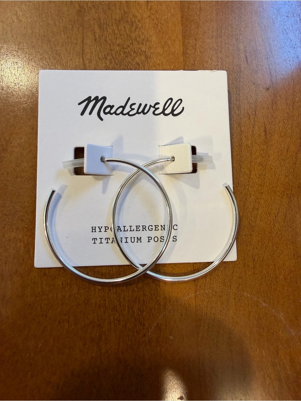 Madewell NWT Hoop Earrings